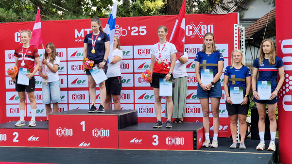 Efter varsina brons och ett silver till Gabriella fick de idag stå jämte som fyra och femma. Foto: Stefan Kollberg