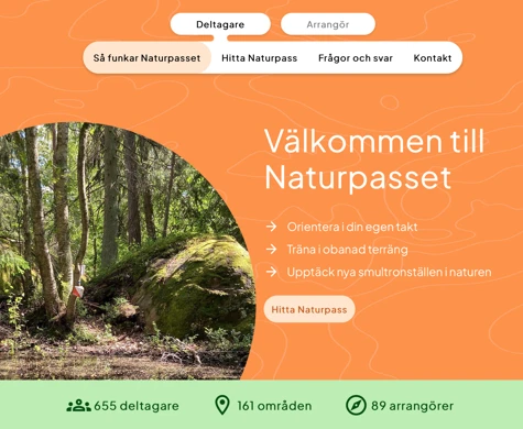 Naturpassets nya hemsida