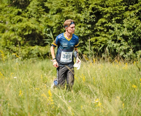 Hannes Mogensen var bäst placerade svensk med en sjundeplats på JVM:s medeldistans. Bilden dock från långdistansen i måndags.