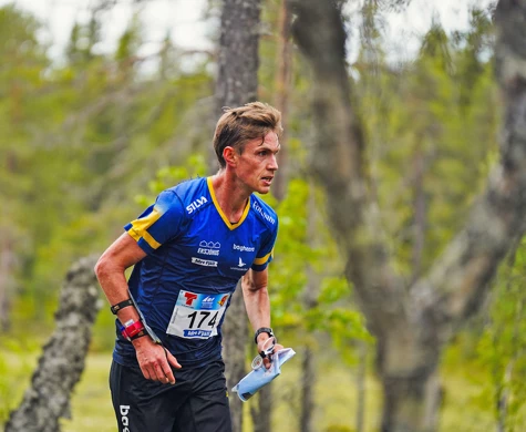 Martin Regborn missade lite på första kontrollen men sprang sedan mot heatseger närmast före Max Peter Bejmer och Emil Svensk delade andraplatsen.