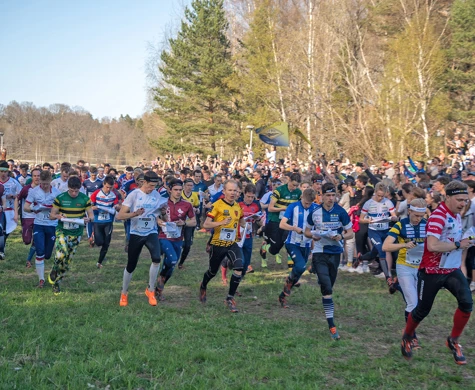 Starten på herrklassen i Tiomila i Nynäshamn 2024. På lördag smäller det igen.