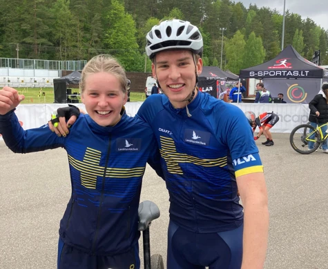 EM-brons till Tiderman och JEM-guld till syskonen Röjgård