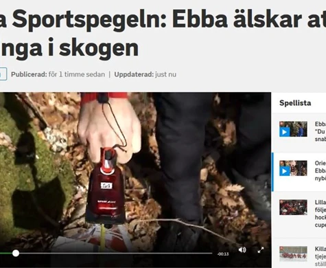 Orientering i Lilla Sportspegeln: "Känsla och kompisar"