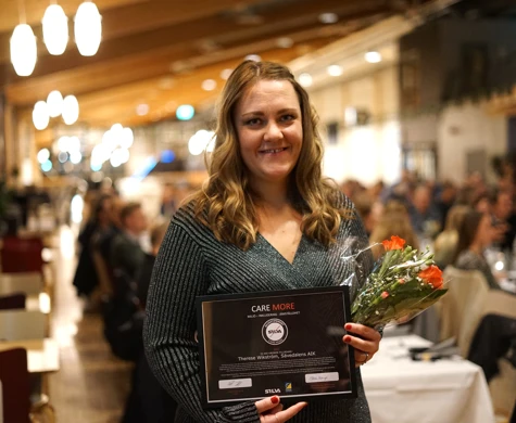 Therese Wikström, mottagare av Silvastipendiet Care More 2023