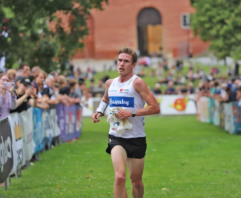 Martin Regborn sprang hem en silverpeng på Terräng-SM över 4 kilometer på lördagen. Bilden dock från sommarens Sprint-SM i Västerås.