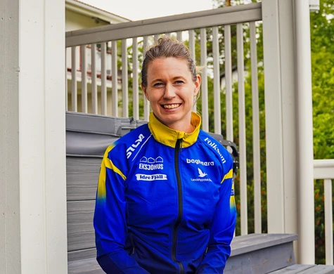 Lina Strand dagen innan VM i Finland börjar med medeldistanskval.