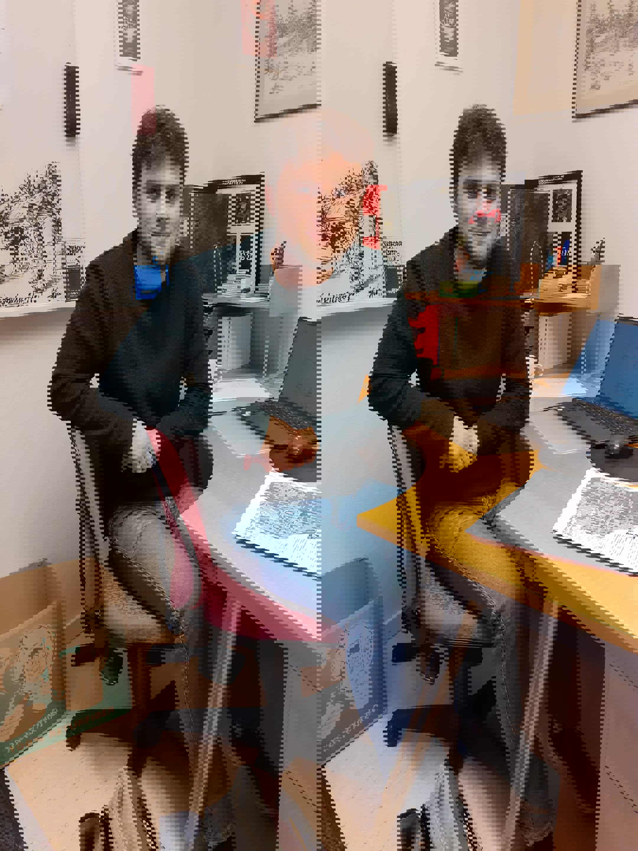 Rasmus Pettersson på praktik