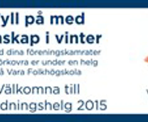 Utbildningshelg 2015