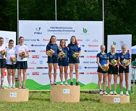 Guld och brons i stafetterna avslutade student-VM