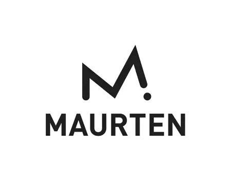 White Maurten Logo Black