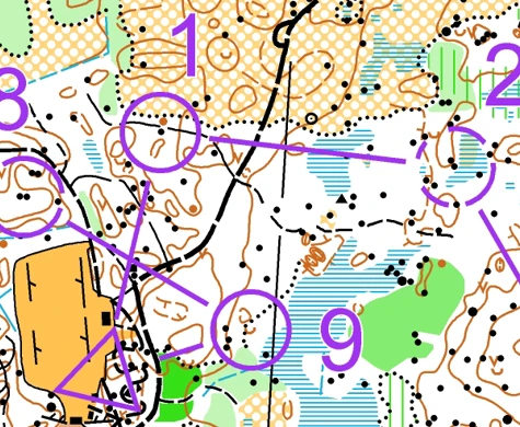 bana på karta