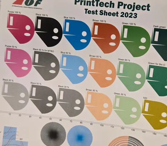 Printtech Testblad Small