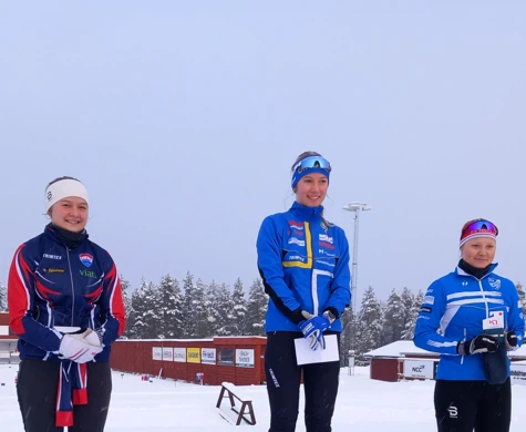 Topp tre i klassen D18 på svenska cupen