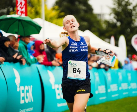 Alva Sonesson springer i ledningen