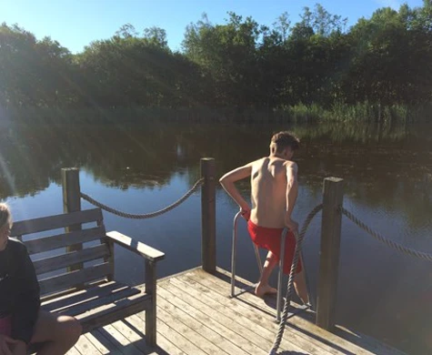 Vilodag med mycket aktivitet