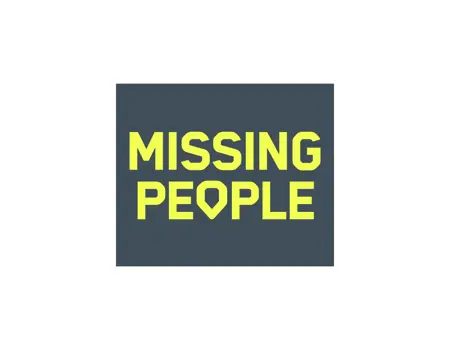 White Missingpeople Logo