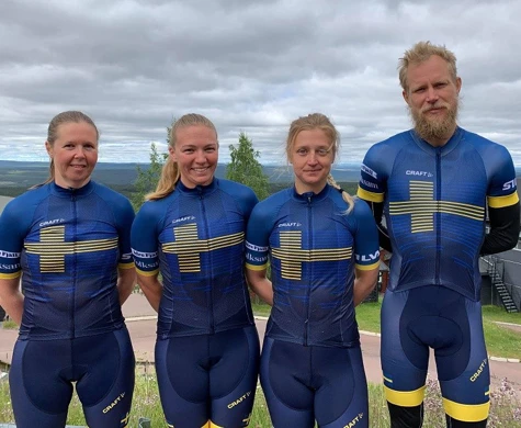 MTBO:are på landslagsläger i Idre