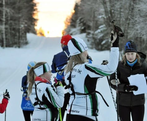 Många deltagare på Rikslägret vinter