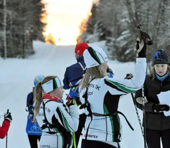 Många deltagare på Rikslägret vinter